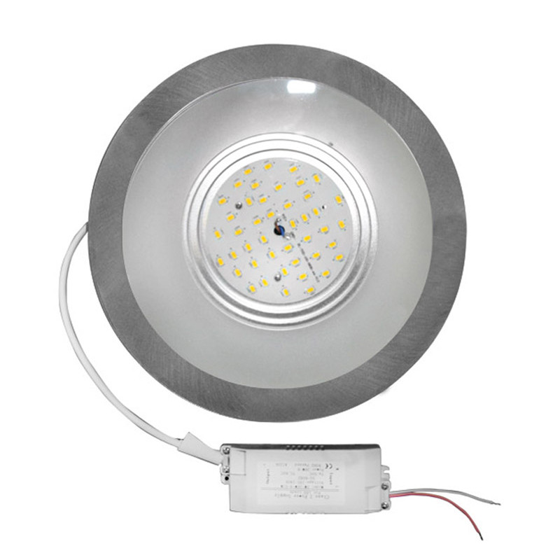 LED ΦΩΤΙΣΤΙΚΟ ΨΕΥΔΟΡΟΦΗΣ ΣΤΡΟΓΓΥΛΟ ΝΤΙΜΑΡΙΖΟΜΕΝΟ 26W 4000K ΣΑΤΙΝΕ