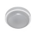 LED ΠΛΑΦΟΝΙΕΡΑ PC ΣΤΡΟΓΓΥΛΗ Φ200mm 18W 4000K IP54 ΛΕΥΚΗ