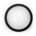 LED ΠΛΑΦΟΝΙΕΡΑ PC ΣΤΡΟΓΓΥΛΗ Φ230mm 18W 4000K IP65 ΜΑΥΡΗ