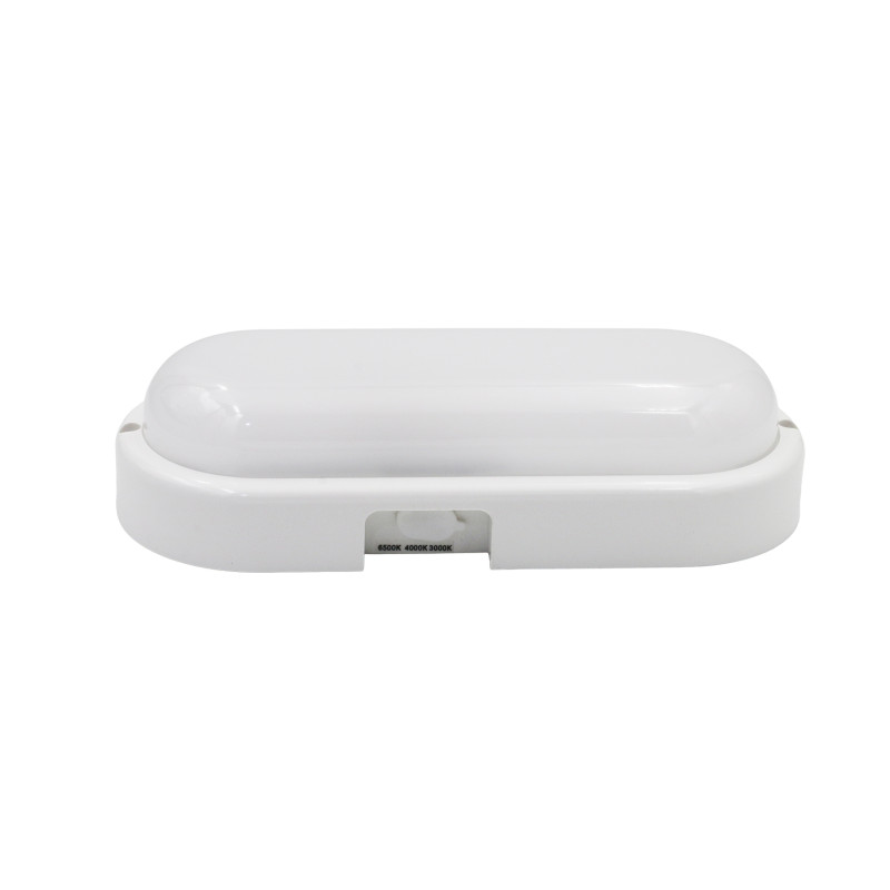 LED ΑΠΛΙΚΑ PC ΟΒΑΛ 100x230mm 20W CCT IP65 ΛΕΥΚΗ