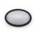 LED ΑΠΛΙΚΑ PC ΕΛΛΕΙΨΟΕΙΔΗΣ 240x163mm 15W 4000K IP65 ΜΑΥΡΗ