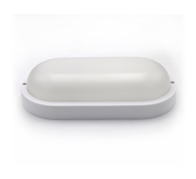 LED ΑΠΛΙΚΑ PC ΟΒΑΛ 260x135mm 18W 4000K IP54 ΛΕΥΚH