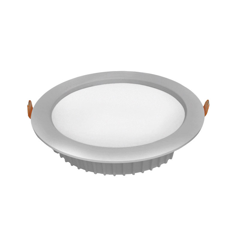 LED ΦΩΤΙΣΤΙΚΟ ΨΕΥΔΟΡΟΦΗΣ ΣΤΡΟΓΓΥΛΟ COB 32W 4000K 100° ΑΣΗΜΙ