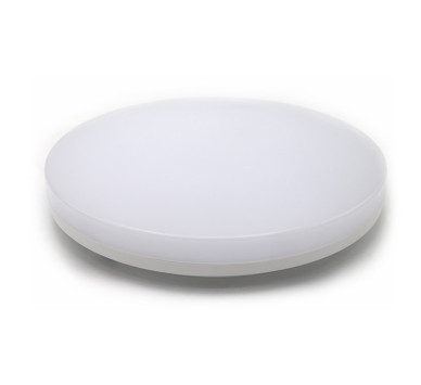LED ΠΛΑΦΟΝΙΕΡΑ PC ΣΤΡΟΓΓΥΛΗ Φ330mm 24W 4000K IP54 ΛΕΥΚH