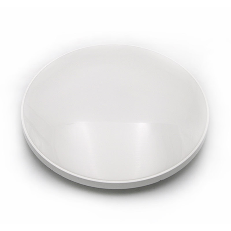 LED ΠΛΑΦΟΝΙΕΡΑ PC ΣΤΡΟΓΓΥΛΗ Φ:370mm 24W 4000K IP44 ΛΕΥΚΗ