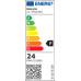 LED ΠΛΑΦΟΝΙΕΡΑ PC ΣΤΡΟΓΓΥΛΗ Φ:370mm 24W 4000K IP44 ΛΕΥΚΗ