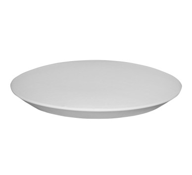 LED ΠΛΑΦΟΝΙΕΡΑ PC ΣΤΡΟΓΓYΛΗ UFO Φ380mm 28W 4000K IP54 ΛΕΥΚΗ