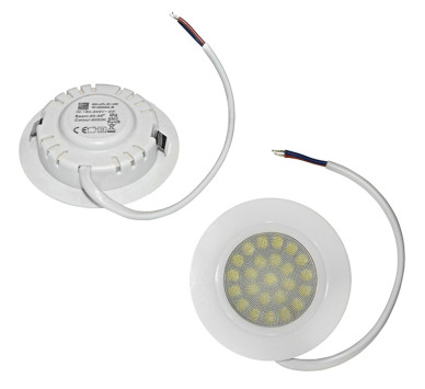 LED ΣΠΟΤ ΚΟΥΖΙΝΑΣ ΧΩΝΕΥΤΟ 4W 240V 6000K 400lm ΛΕΥΚΟ