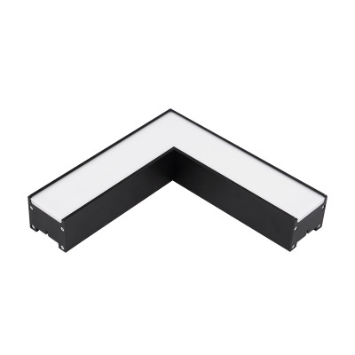 ΓΩΝΙΑ DIMMAB.ΓΙΑ ΦΩΤΙΣΤΙΚΟ ΓΡΑΜΜΙΚΟ ΜΙΝΙ 10.5W 1260LM 3000Κ ΜΑΥΡΗ