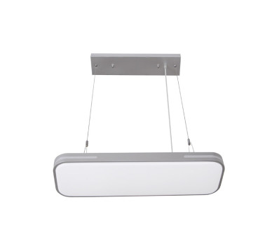 LED ΦΩΤΙΣΤΙΚΟ ΠΑΡΑΛΛΗΛΟΓΡΑΜΜΟ ME ΑΝΑΡΤΗΣΗ 19x60cm 30W 3000K ΑΣΗΜΙ