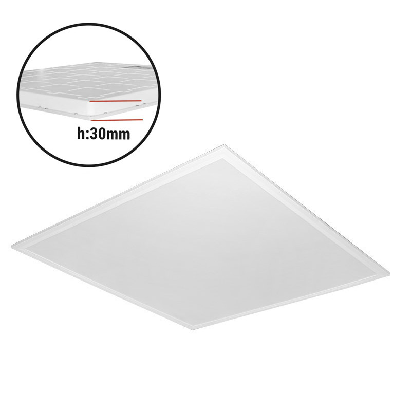 ΦΩΤΙΣΤΙΚΟ ΨΕΥΔΟΡΟΦΗΣ LED PANEL 60x60 40W 6300K ΛΕΥΚΟ BACKLIT