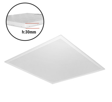 ΦΩΤΙΣΤΙΚΟ ΨΕΥΔΟΡΟΦΗΣ LED PANEL 60x60 48W 4000K ΛΕΥΚΟ BACKLIT
