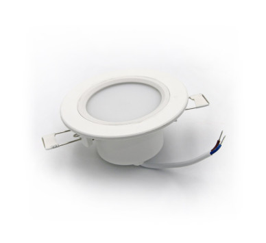 LED ΦΩΤΙΣΤΙΚΟ ΨΕΥΔΟΡΟΦΗΣ ΣΤΡΟΓΓΥΛΟ IP54 6W 3000K 120° ΛΕΥΚΟ