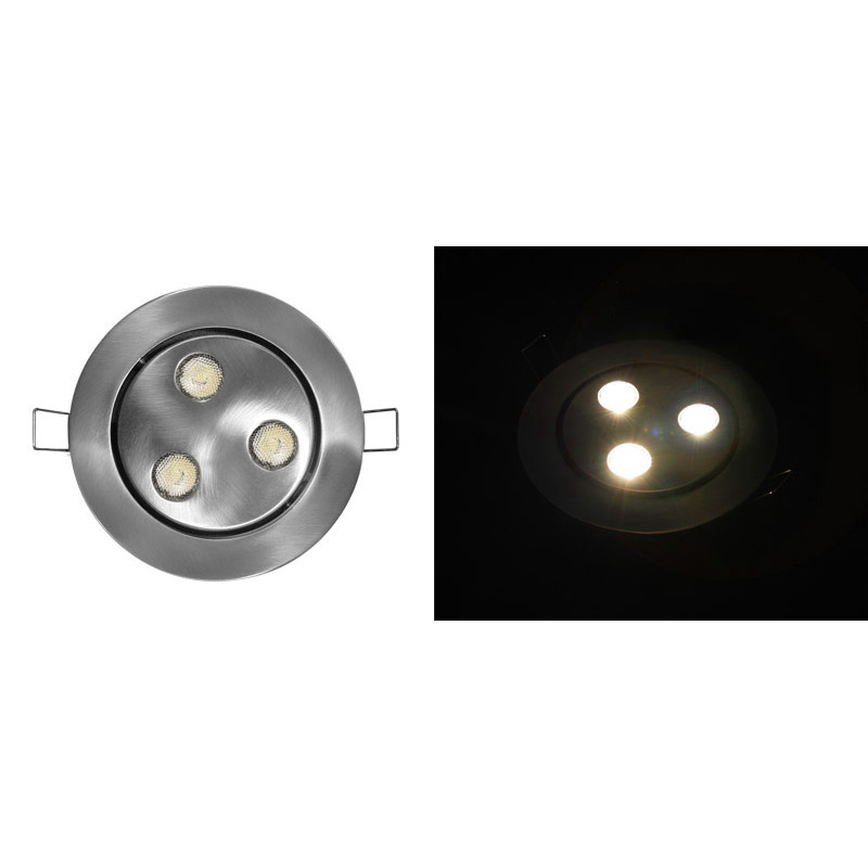 ΦΩΤΙΣΤΙΚΟ ΑΛΟΥΜ. ΧΩΝ ΚΙΝΗTΟ ΜΕ LED ΙΣΧΥΟΣ 3x3W 18° ΧΩΡΙΣ ΤΡΟΦ ΘΕΡΜΟ