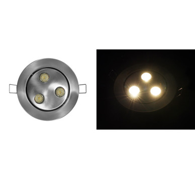 ΦΩΤΙΣΤΙΚΟ ΑΛΟΥΜ. ΧΩΝ ΚΙΝΗTΟ ΜΕ LED ΙΣΧΥΟΣ 3x3W 45° ΧΩΡΙΣ ΤΡΟΦ ΘΕΡΜΟ