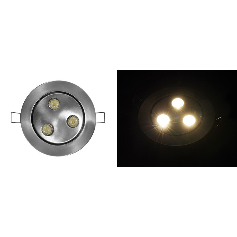 ΦΩΤΙΣΤ.ΑΛ.ΧΩΝΕΥΤΟ ΚΙΝΗTΟ ΜΕ LED ΙΣΧΥΟΣ 3x3W 60° ΧΩΡΙΣ ΤΡΟΦ ΘΕΡΜΟ