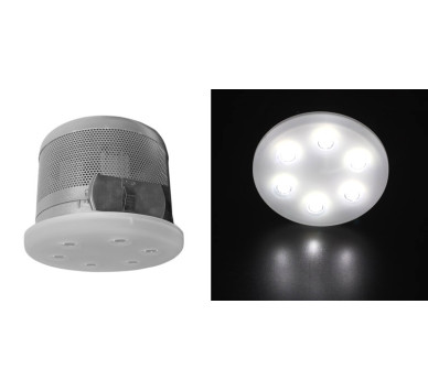 ΣΠΟΤ ΧΩΝΕΥΤΟ ΣΑΤΙΝΕ LED ΙΣΧΥΟΣ ΜΕ ΤΡΟΦΟΔΟΤΙΚΟ 6x3W 18° ΨΥΧΡ