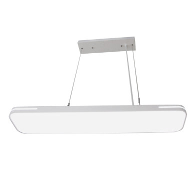 LED ΦΩΤΙΣΤΙΚΟ ΠΑΡΑΛΛΗΛΟΓΡΑΜΜΟ ME ΑΝΑΡΤΗΣΗ 19x90cm 50W 3000K ΛΕΥΚΟ