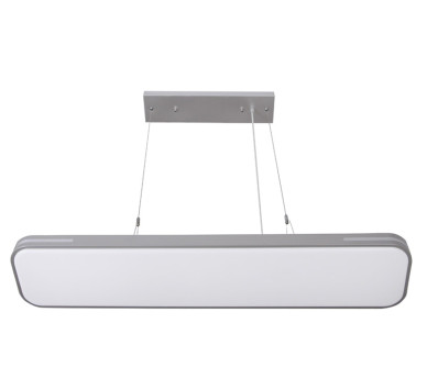 LED ΦΩΤΙΣΤΙΚΟ ΠΑΡΑΛΛΗΛΟΓΡΑΜΜΟ ME ΑΝΑΡΤΗΣΗ 19x90cm 50W 3000K ΑΣΗΜΙ