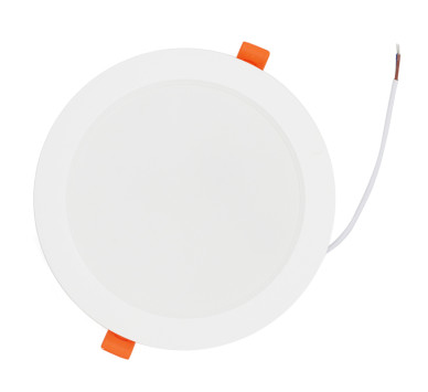 LED ΦΩΤΙΣΤΙΚΟ ΨΕΥΔΟΡΟΦΗ PC ΣΤΡΟΓΓΥΛΟ ΠΛΗΡΕΣ 12W 6200K ΛΕΥΚΟ