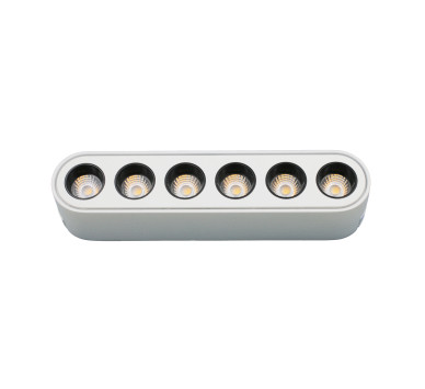 LED ΦΩΤΙΣΤΙΚΟ ΡΑΓΑΣ ΜΙΝΙ 6W 40VDC 36° 3000K ΛΕΥΚΟ