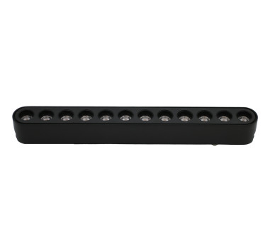 LED ΦΩΤΙΣTIKO ΡΑΓΑΣ ΜΙΝΙ 12W 40VDC 36° 3000K ΜΑΥΡΟ