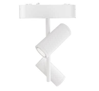 LED ΣΠΟΤ ΡΑΓΑΣ ΜΙΝΙ 2x8W 40VDC 36° 3000K ΛΕΥΚΟ