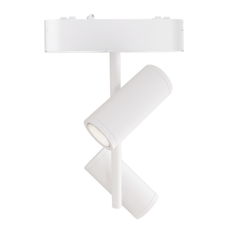 LED ΣΠΟΤ ΡΑΓΑΣ ΜΙΝΙ 2x8W 40VDC 36° 3000K ΛΕΥΚΟ