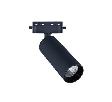 LED ΣΠΟΤ ΡΑΓΑΣ 2 ΓΡΑΜΜΩΝ 10W ΝΤΙΜΑΡΙΖΟΜΕΝΑ 230V 3000K 36°ΜΑΥΡΟ