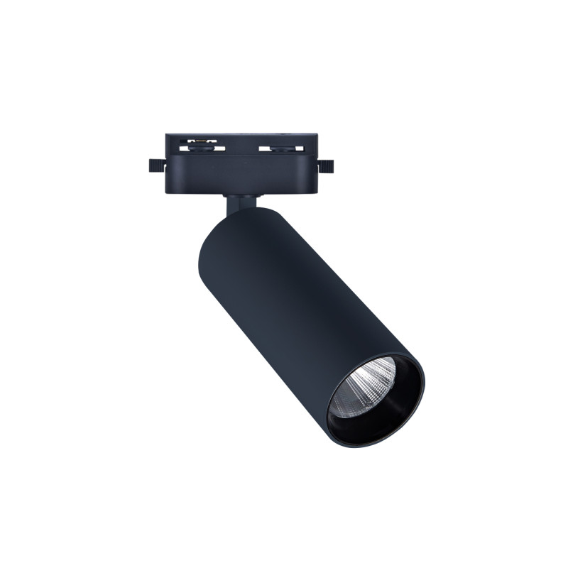 LED ΣΠΟΤ ΡΑΓΑΣ 2 ΓΡΑΜΜΩΝ 10W ΝΤΙΜΑΡΙΖΟΜΕΝΑ 230V 3000K 36°ΜΑΥΡΟ