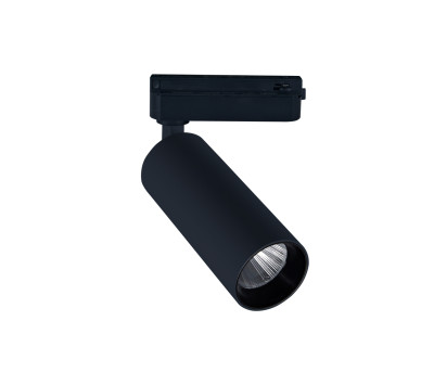 LED ΣΠΟΤ ΡΑΓΑΣ 2 ΓΡΑΜΜΩΝ 10W 230V 3000K 36° ΜΑΥΡΟ