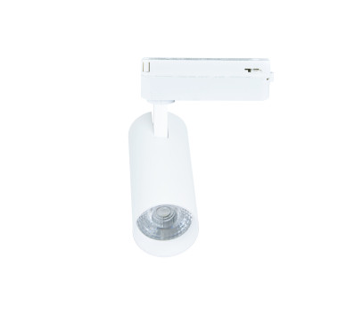 LED ΣΠΟΤ ΡΑΓΑΣ 2 ΓΡΑΜΜΩΝ 20W 230V 3000K 36° ΛΕΥΚΟ