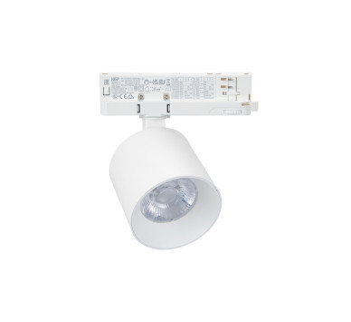 LED ΣΠΟΤ ΡΑΓΑΣ 4 ΓΡΑΜΜΩΝ 30W 230V 4000K 38° ΛΕΥΚΟ