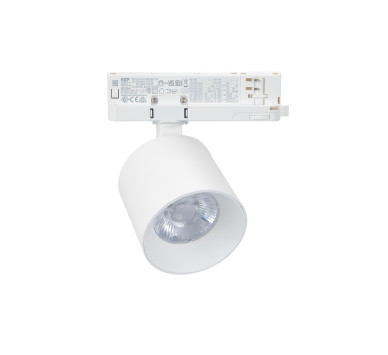 LED ΣΠΟΤ ΡΑΓΑΣ 4 ΓΡΑΜΜΩΝ 40W 230V 4000K 38° ΛΕΥΚΟ