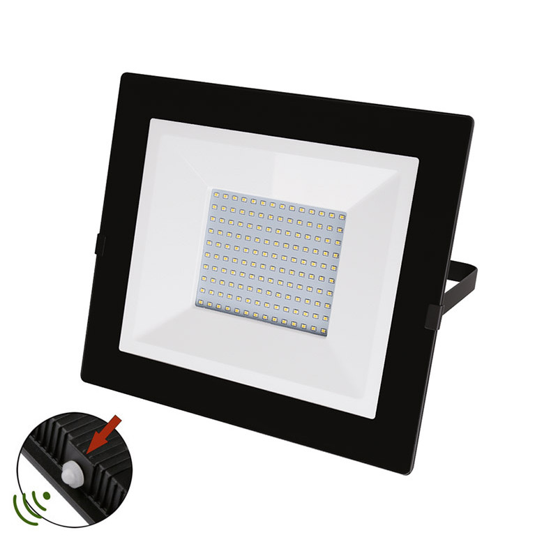 ΠΡΟΒΟΛΕΑΣ LED 100W ΦΩΤΟΚΥΤΤΑΡΟ 4000Κ IP65 MAYPΟΣ