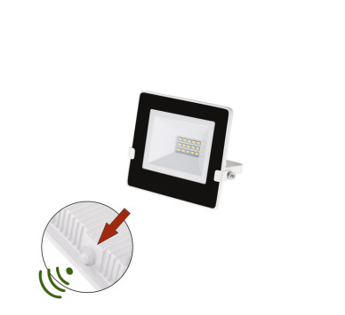 ΠΡΟΒΟΛΕΑΣ LED-SMD 10W ΦΩΤΟΚΥΤΤΑΡΟ 4000Κ IP65 ΛΕΥΚΟΣ