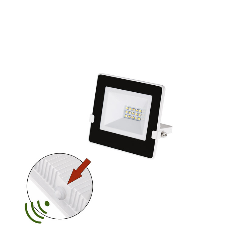ΠΡΟΒΟΛΕΑΣ LED-SMD 10W ΦΩΤΟΚΥΤΤΑΡΟ 4000Κ IP65 ΛΕΥΚΟΣ