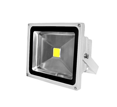 ΠΡΟΒΟΛΕΑΣ LED-COB 30W 230V 3100K IP65 ΛΕΥΚΟΣ