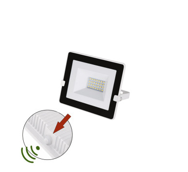ΠΡΟΒΟΛΕΑΣ LED-SMD 20W ΦΩΤΟΚΥΤΤΑΡΟ 4000Κ IP65 ΛΕΥΚΟΣ
