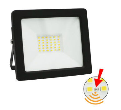 ΠΡΟΒΟΛΕΑΣ LED-SMD 30W ΦΩΤΟΚΥΤΤΑΡΟ 4000Κ IP65 MAYPΟΣ