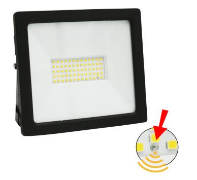ΠΡΟΒΟΛΕΑΣ LED-SMD 50W ΦΩΤΟΚΥΤΤΑΡΟ 4000Κ IP65 MAYPΟΣ
