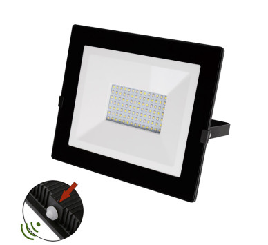 ΠΡΟΒΟΛΕΑΣ LED-SMD 70W ΦΩΤΟΚΥΤΤΑΡΟ 4000Κ IP65 ΜΑΥΡΟΣ