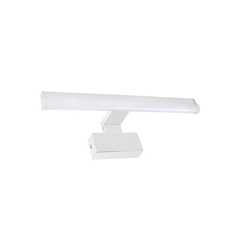 LED ΦΩΤΙΣΤ.ΛΟΥΤΡΟΥ ΣΤΡΟΓΓΥΛΟ ΑΛΟΥΜΙΝΙΟ&PC 40cm 8W IP44 CCT ΛΕΥΚΟ