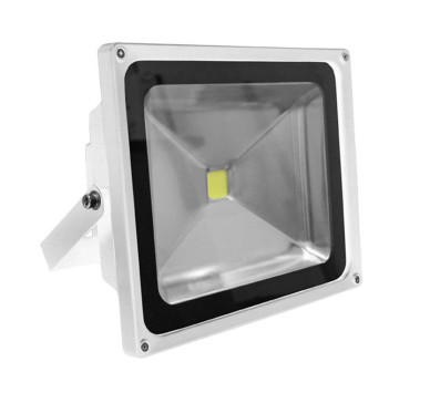 ΠΡΟΒΟΛΕΑΣ LED-COB 50W 230V 3100K IP65 ΛΕΥΚΟΣ