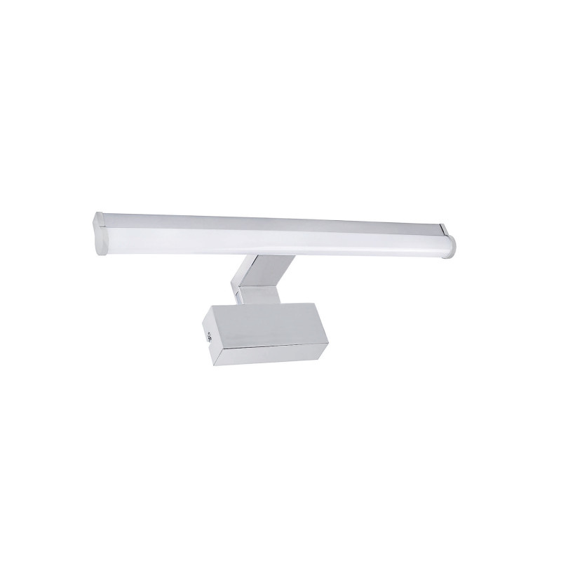 LED ΦΩΤΙΣΤ.ΛΟΥΤΡΟΥ ΣΤΡΟΓΓΥΛΟ ΑΛΟΥΜΙΝΙΟ&PC 80cm 12WIP44 CCTΣΑΤΙΝΕ
