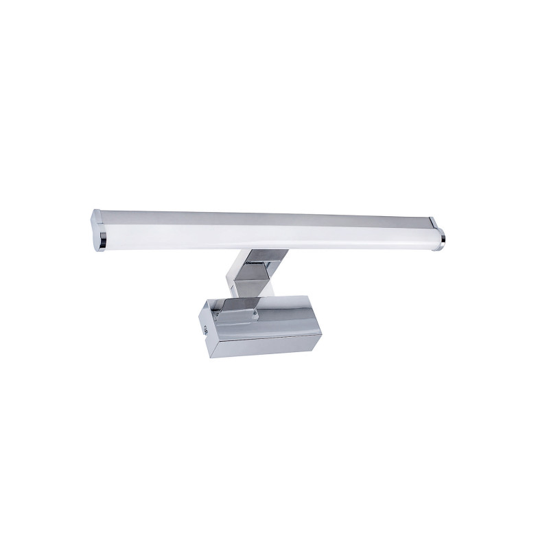 LED ΦΩΤΙΣΤ.ΛΟΥΤΡΟΥ ΣΤΡΟΓΓΥΛΟ ΑΛΟΥΜΙΝΙΟ&PC 80cm 12WIP44 CCTΧΡΩΜΙΟ