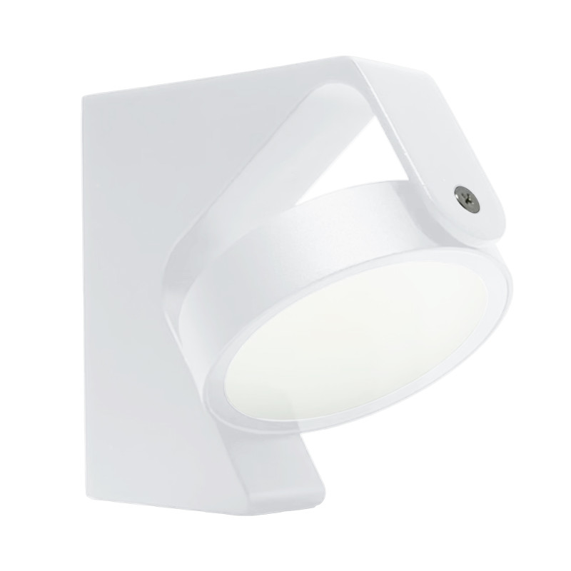 LED ΦΩΤΙΣΤ.ΑΛΟΥΜ.ΕΠΙΤΟΙΧΟ ΠΕΡΙΣΤΡΕΦΟΜΕΝΟ CCT 13W IP65 ΑΣΠΡΟ