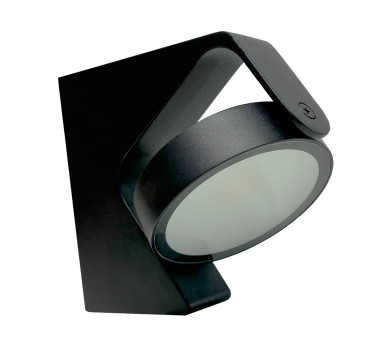 LED ΦΩΤΙΣΤ.ΑΛΟΥΜ.ΕΠΙΤΟΙΧΟ ΠΕΡΙΣΤΡΕΦΟΜΕΝΟ CCT 13W IP65 ΜΑΥΡΟ
