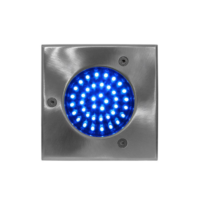 ΦΩΤΙΣΤΙΚΟ INOX316 ΔΑΠΕΔΟΥ ΤΕΤΡΑΓΩΝΑ 33LED 6W ΚΑΘΕΤΑ ΜΠΛΕ