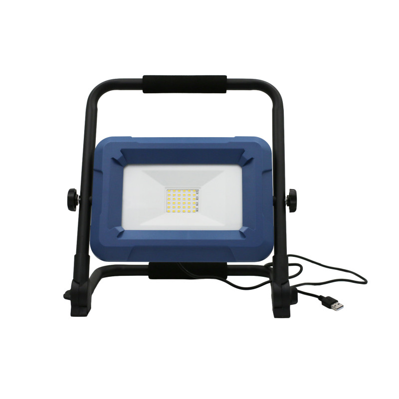ΠΡΟΒΟΛΕΑΣ LED ΦΟΡΗΤΟΣ ΕΠΑΝΑΦΟΡΤΙΖΟΜΕΝΟΣ 15W 4000K ΜΠΛΕ